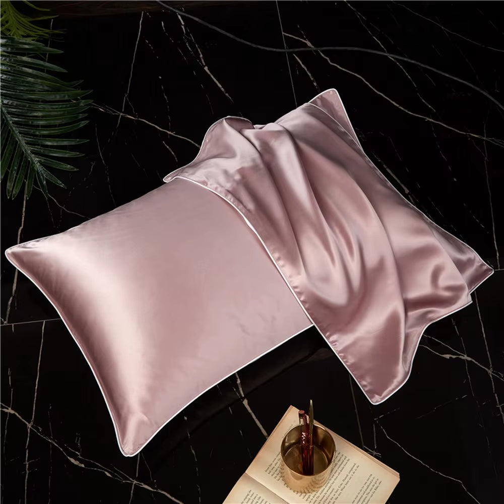 Mulberry Silk Pillowcase Top Quality Pillow Case Silk Pillow 48CM*74CM 100 Silk Pillowcase Beauty Hair Luxury King Queen Long