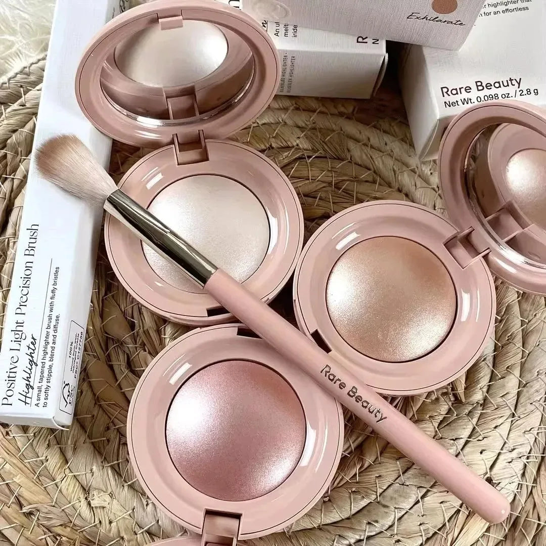 Rare Beauty Blush And Highlighter Are Long-lasting Non-caking Easy Apply Highly Pigmented Brightening And Individually Packaged