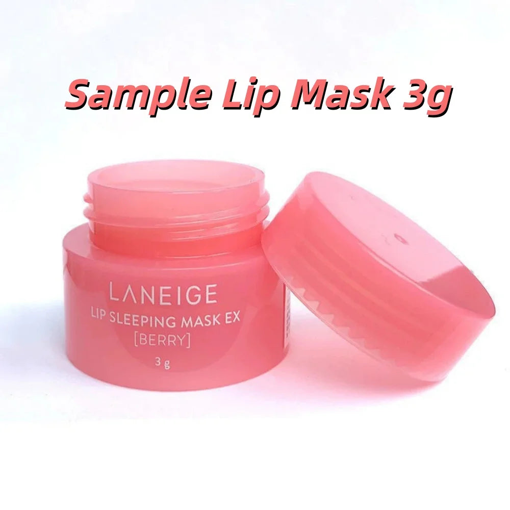 Laneige Lip Mask Jelly Sleep Lip Balm Night Repair Moisturising Treatment 4*8g Set Hydrating Light Nourishment Christmas Gifts