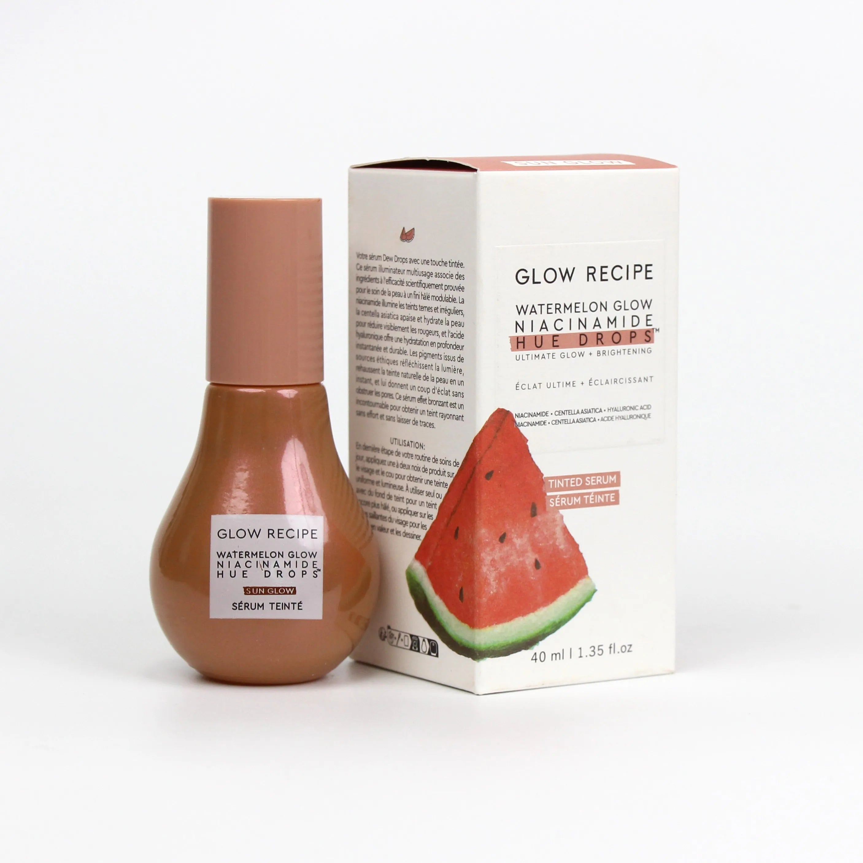 Glow Recipe Hue Drops Tinted Face Serum - Bronzing Drops to Brighten & Hydrate Liquid Highlighter to Blur Pores for a Radiant