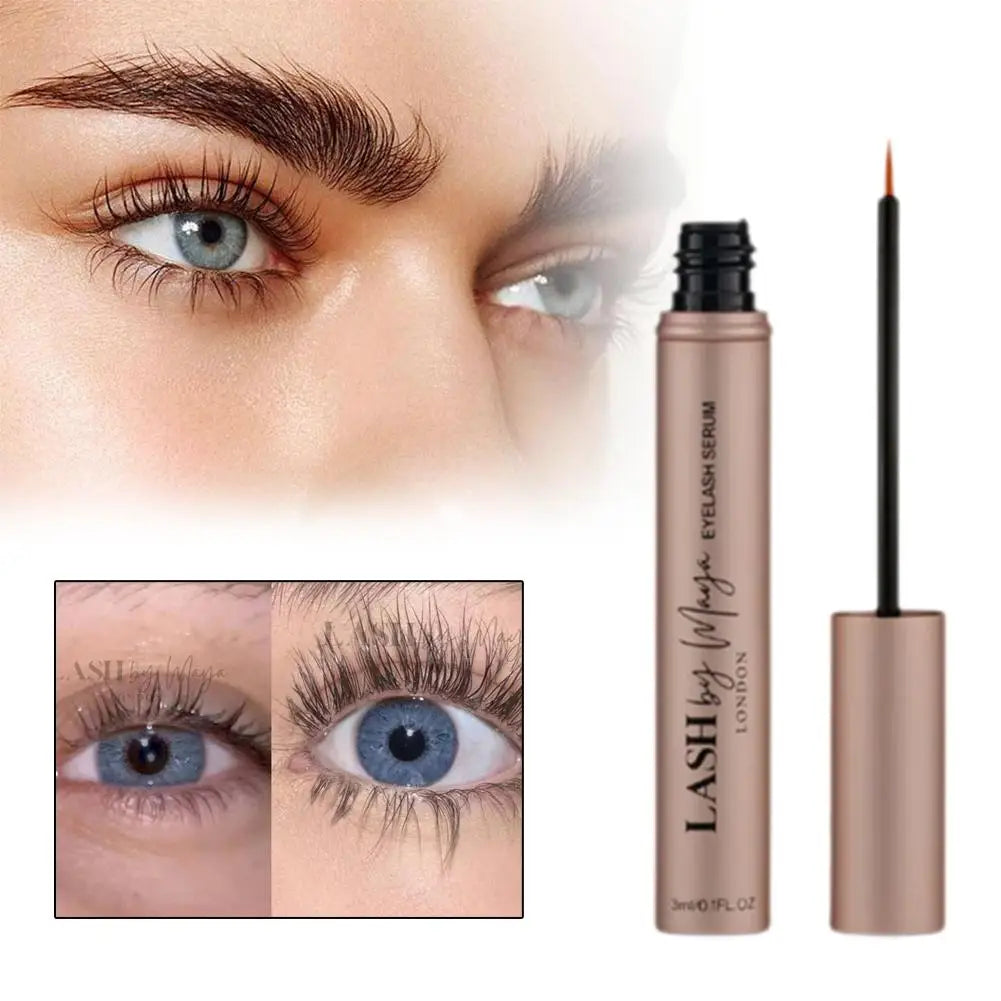 LASH by Maja Eyelash Growth Serum Extra Volume Ultra-Fine Waterproof Curling Natural Lashes Mascara Lifting Eyes Care Makeup