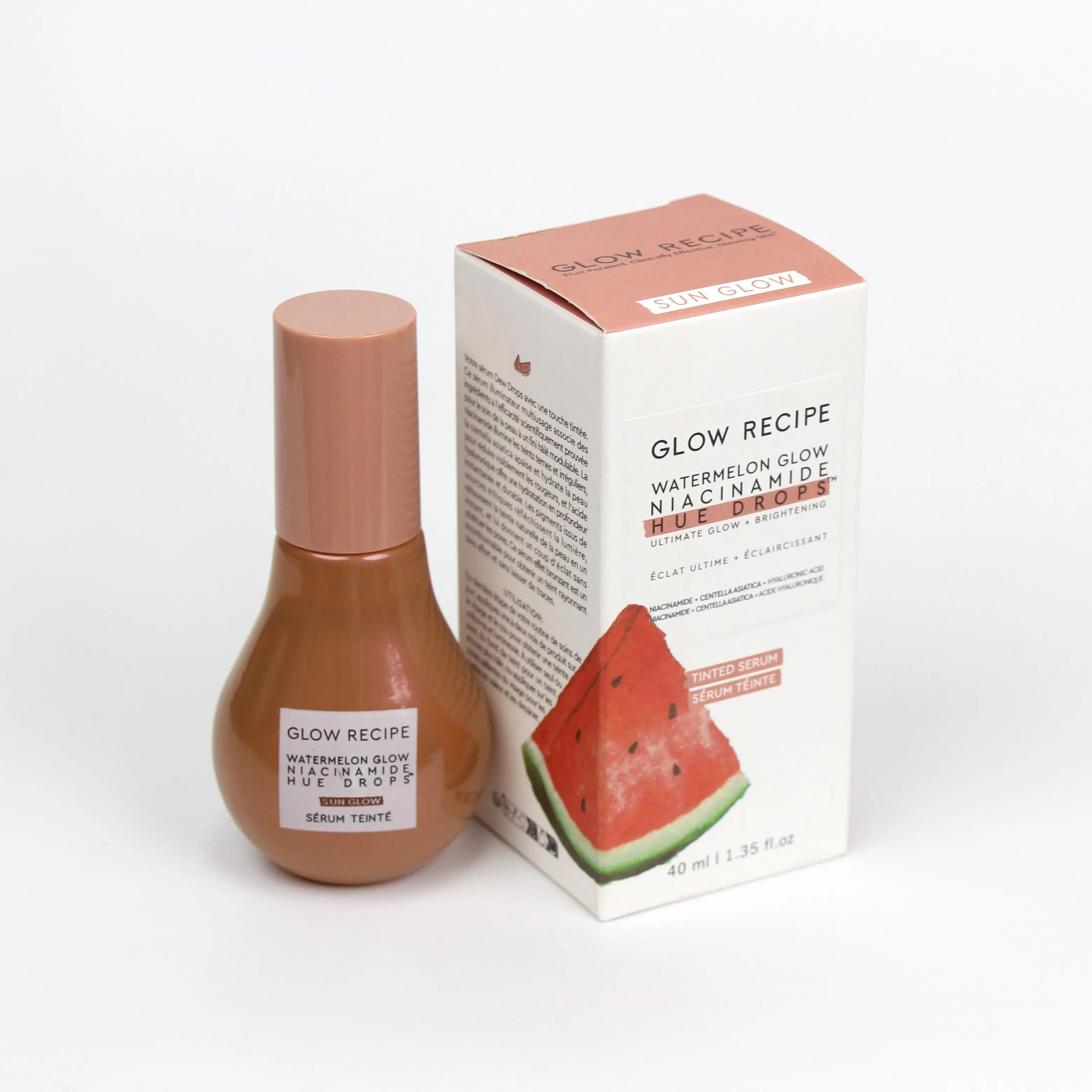 Glow Recipe Hue Drops Tinted Face Serum - Bronzing Drops to Brighten & Hydrate Liquid Highlighter to Blur Pores for a Radiant