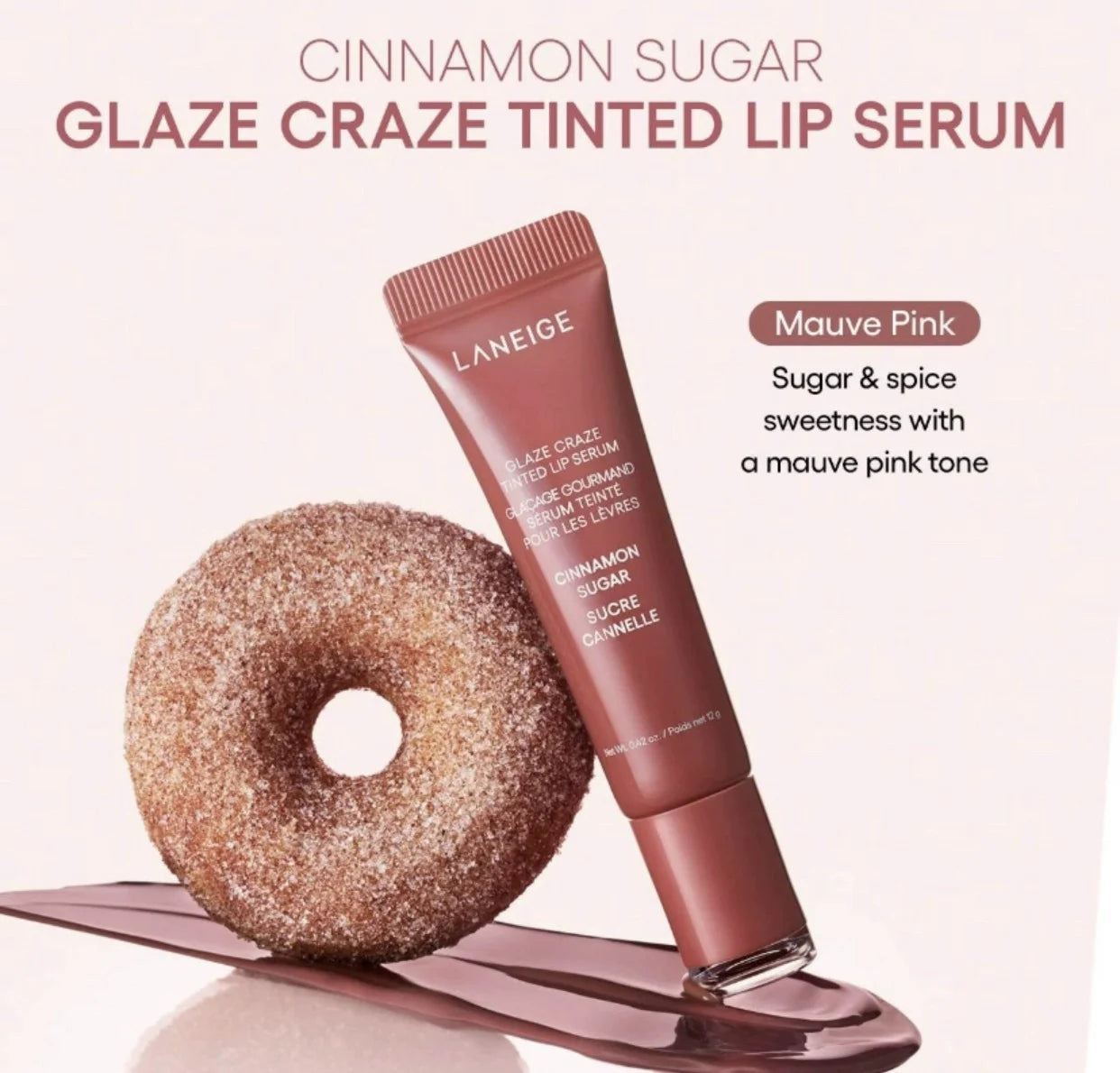 Donut Lip Balm Moisturizing Mirror Lip Gloss Lip Strawberry Raspberry Chocolate Glaze Smell Lipstick Transparent Lip Oil Makeup