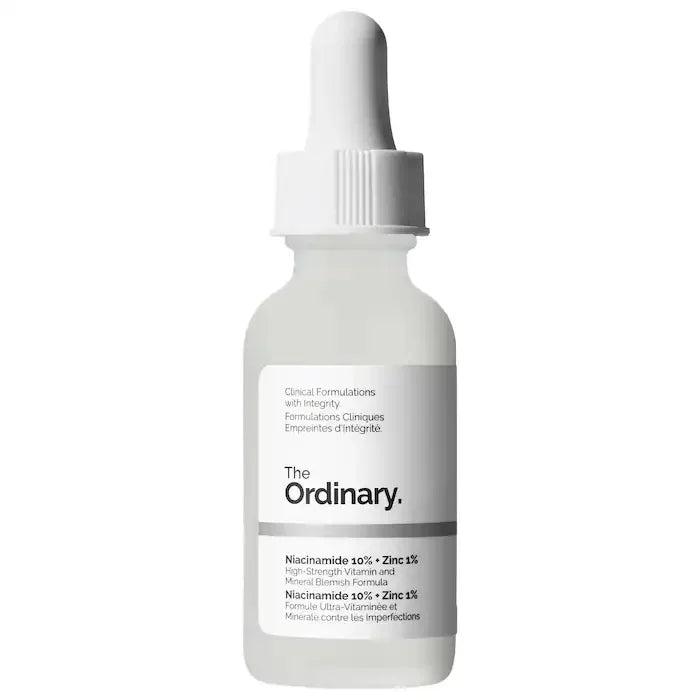 Niacinamide 10% + Zinc 1% Serum 30ml Enhance Skin Brightness Improve Texture Reduce Excess Oil Strengthen Skin Moisture Barrier