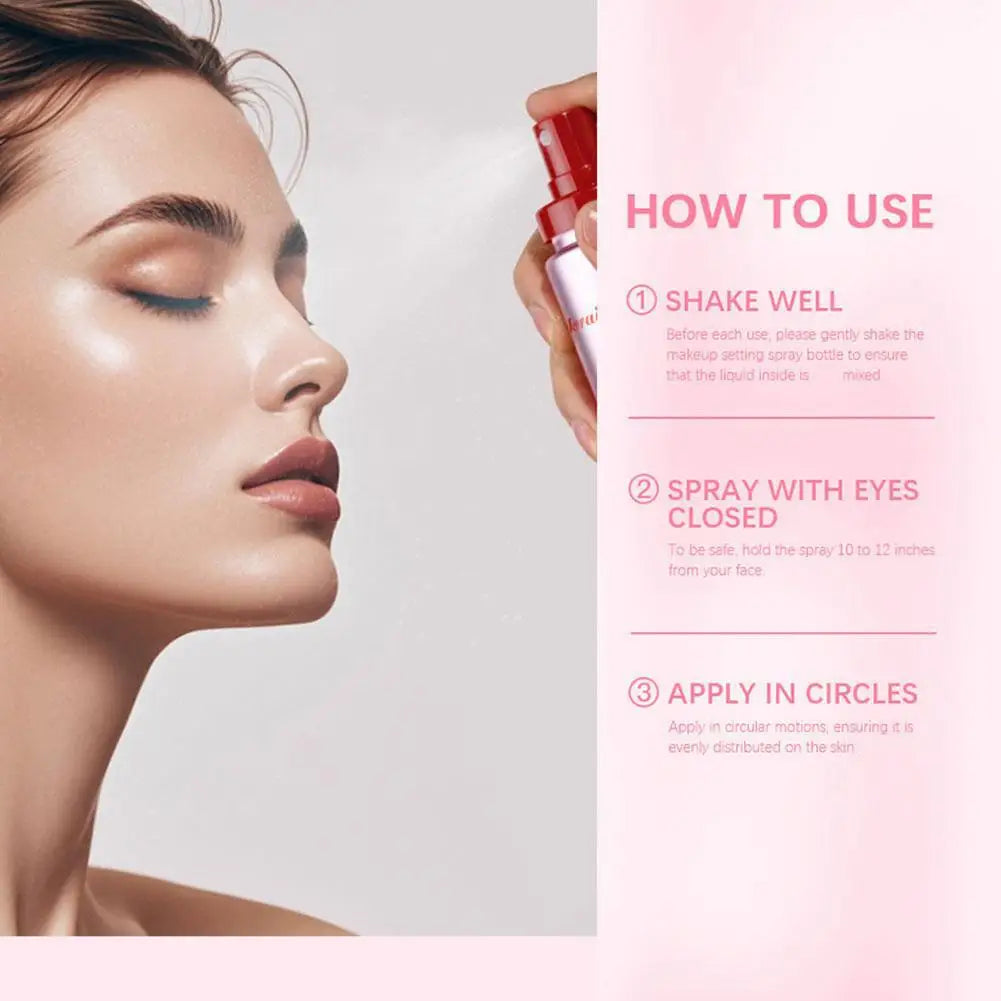 Matte Setting Spray Long-lasting Waterproof Matte Make Up Primer Spray Oil Control Refreshing Quick Fixer Face Beauty Cosmetics