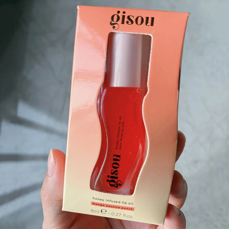 Gisou INS Popular Moisturizing Lip Balm Original Lip Oil Care of the Lip Benetitnt for Lips Plumping Exfoliating Cherry Gloss