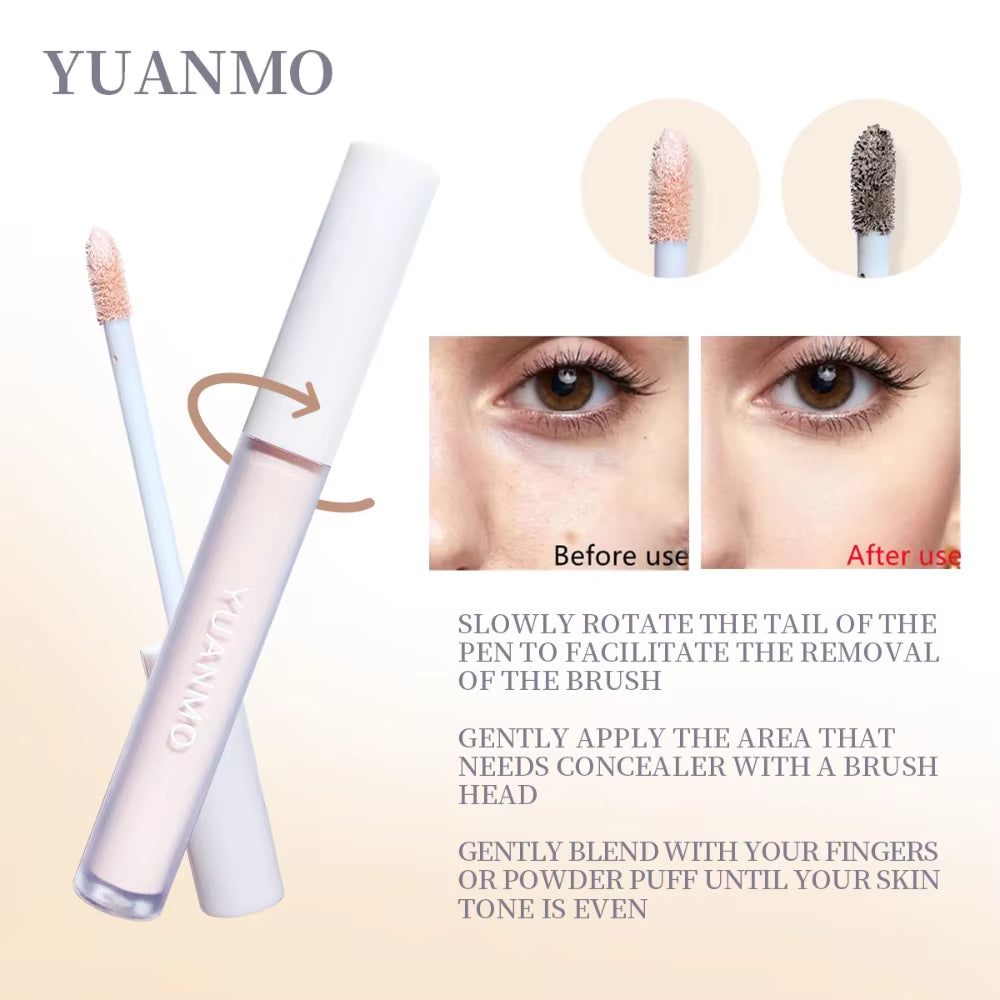 Liquid Concealer Matte High Coverage Waterproof Oil Control Moisturizing Long Lasting Concealer Professional Face Makeup