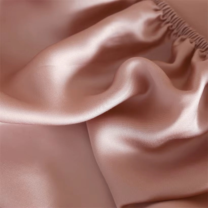 Luxury 100% Mulberry Silk Flat Sheet Only Natural Silk Bed Sheet Smooth Top Sheets Single Double King Queen Bedding Bed Linen